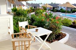 Dhow Inn - Zanzibar. Terrace.